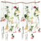 26-Piece DIY Wildflower Garland Set – Artificial Hanging Roses, Poppies, and Wildflowers for Wedding, Baby Shower, Birthday, and Home Garden Decorations (White, Champagne, Pink)